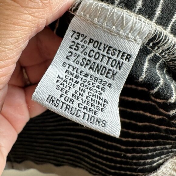 Habitat Sleeveless Beige Gray Full Zip Tunic Vest Sz L Waffle Pockets Lagenlook - Picture 7 of 13